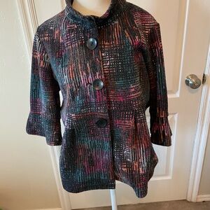 Ali Miles Vibrant Knit Jacket